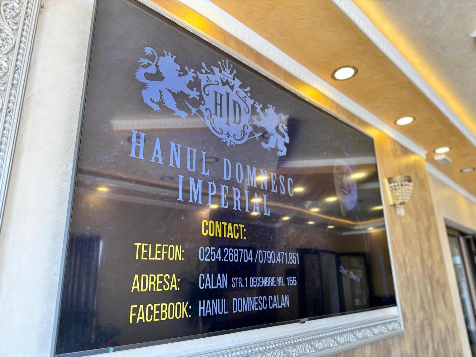 Hanul Domnesc Imperial Hotel & Spa Călan Exterior foto